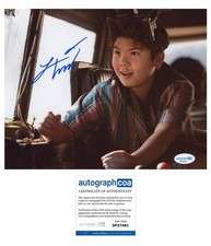 Logan Kim "Ghostbuster: Afterlife" AUTOGRAPH Signed 'Podcast' 8x10 Photo ACOA