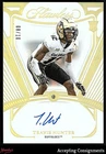 2025 Panini Flawless Diamond Gem Relic Gold Travis Hunter RC ROOKIE AUTO 08/10