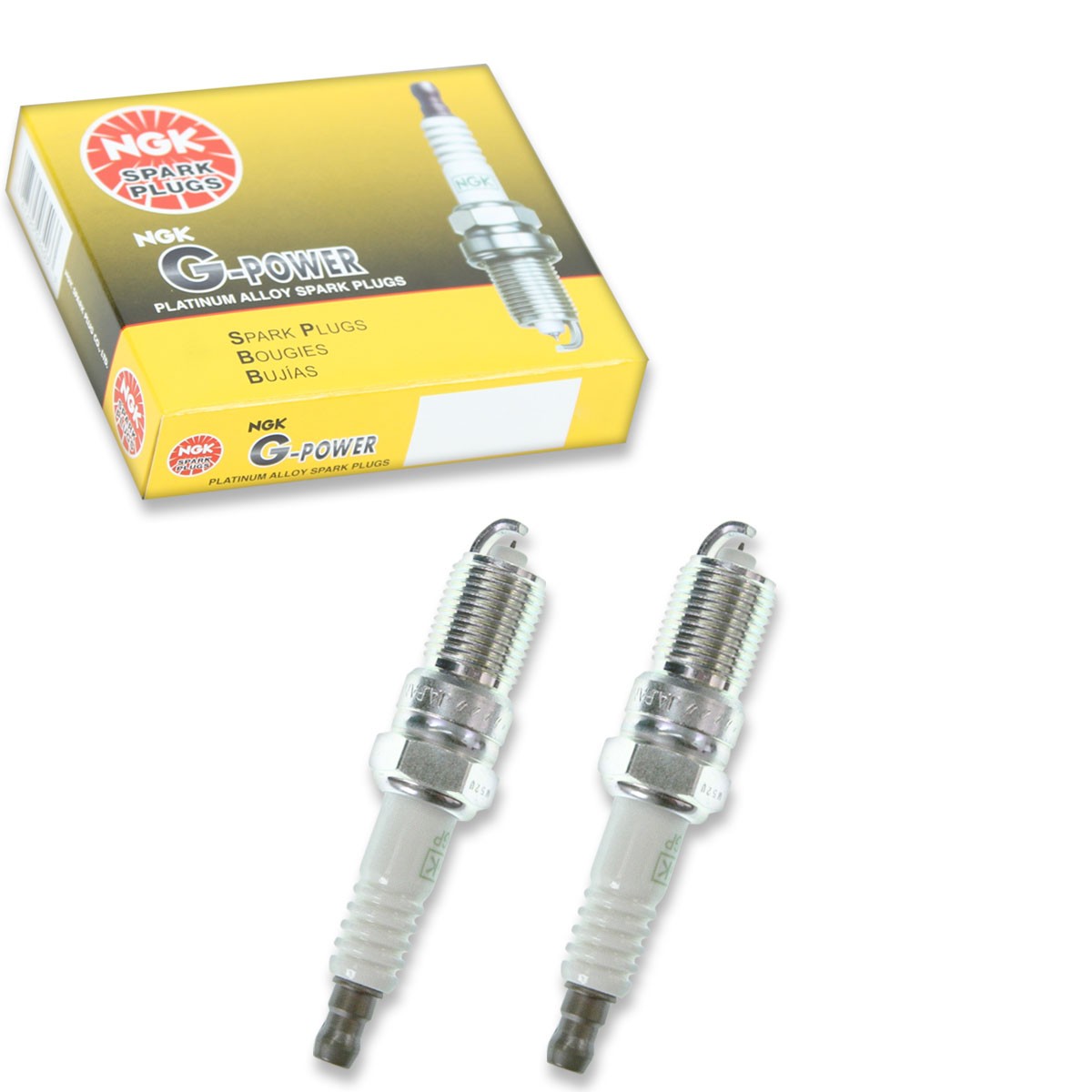 2 pc NGK 5141 TR6GP G-Power Spark Plugs for PT20TT IT20TT HR7DPP30Y ww