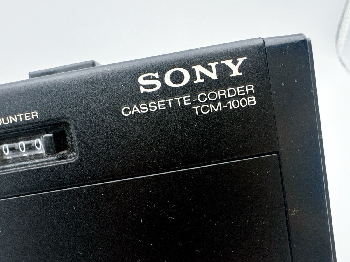 ポータブルプレーヤー SONY TCM-100B Sony TCM-100B Cassette Corder | Walkman 