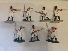 Reamsa Plastic Painted Dutch Army Allies, War, 2.5" 7 Guys