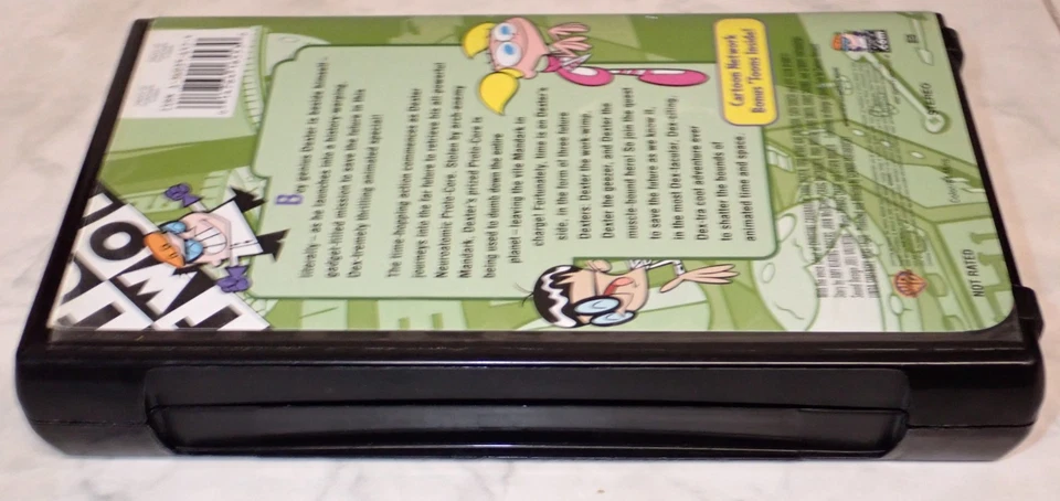 Dexter's Laboratory Ego Trip VHS in Black Clam Shell - Image 3 of 4