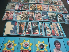 1979 Donruss CHiPs Complete Card and Sticker Set - High Grade Cards