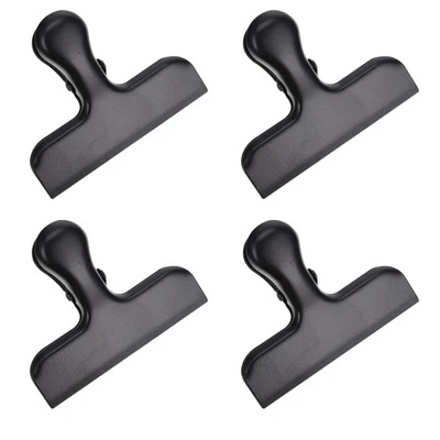 4 Stück Edelstahl-Beutelverschluss-Clips, Mehrzweck-Frischhalte-Versiegeler - Bild 1 von 4