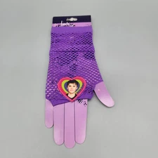 Justin Bieber Fingerless Fishnet Gloves 2012 Claires Bieber Time Merchandise HTF