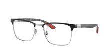 Ray-Ban Optical RX 8421 black on silver 2861 Eyeglasses
