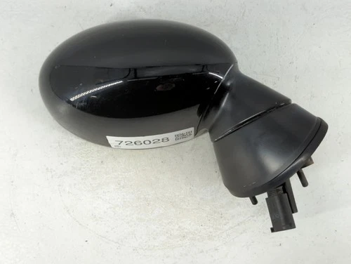 2004 Mini Cooper Passenger Right Side View Power Door Mirror Black AJOSU