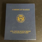 2011-W G$5 1/10 oz Gold American Eagle Proof  - STOCK