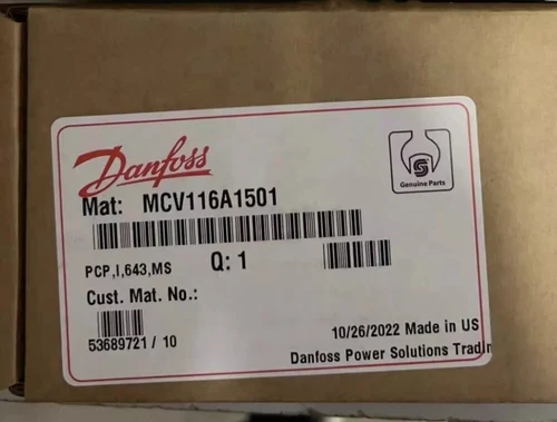 1PC New DANFOSS MCV116A1501 Control Valve Expedited Shipping - Picture 1 of 1