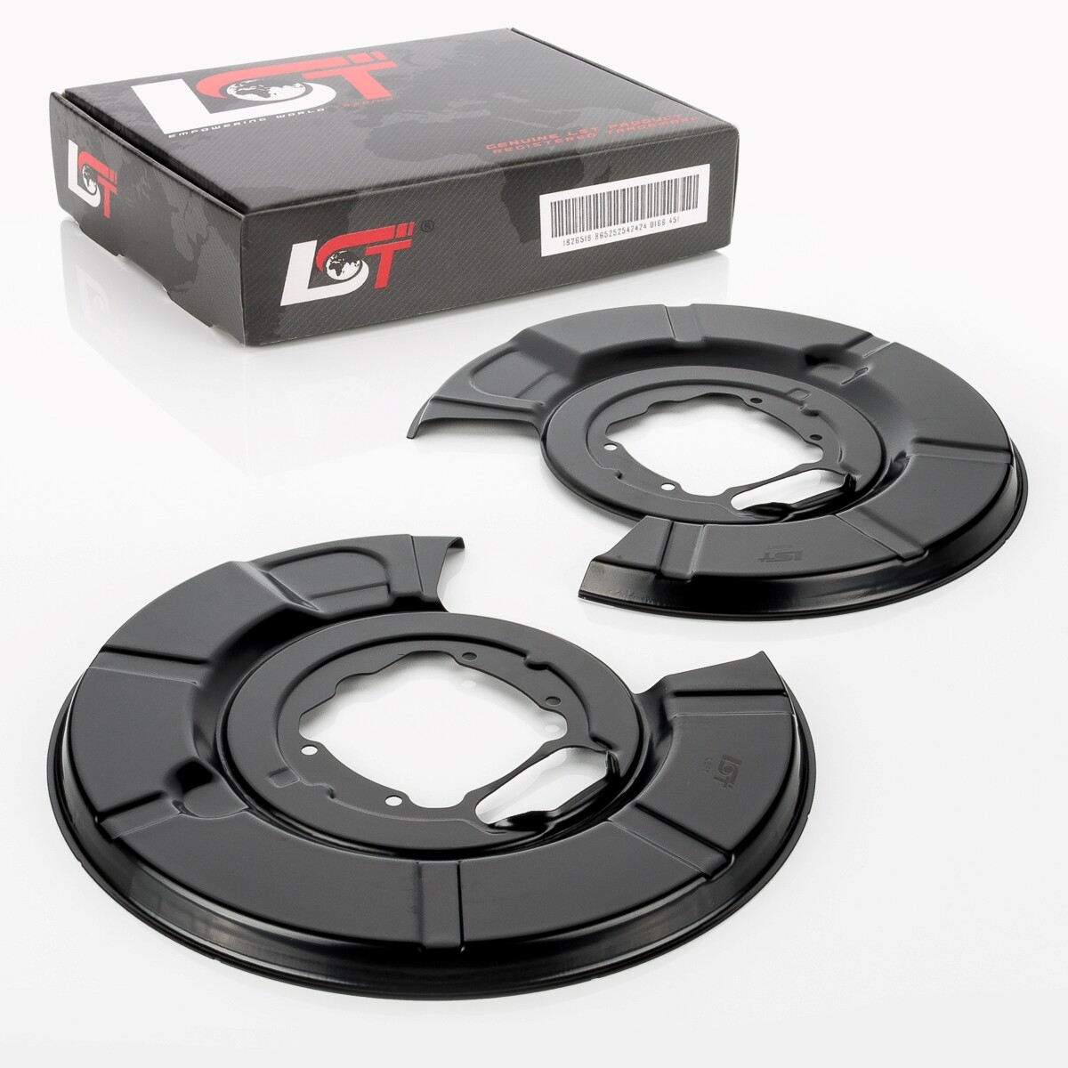 2x Lamination Mudguard Brake Disc Brake Cover Plate Rear for BMW 5er E60