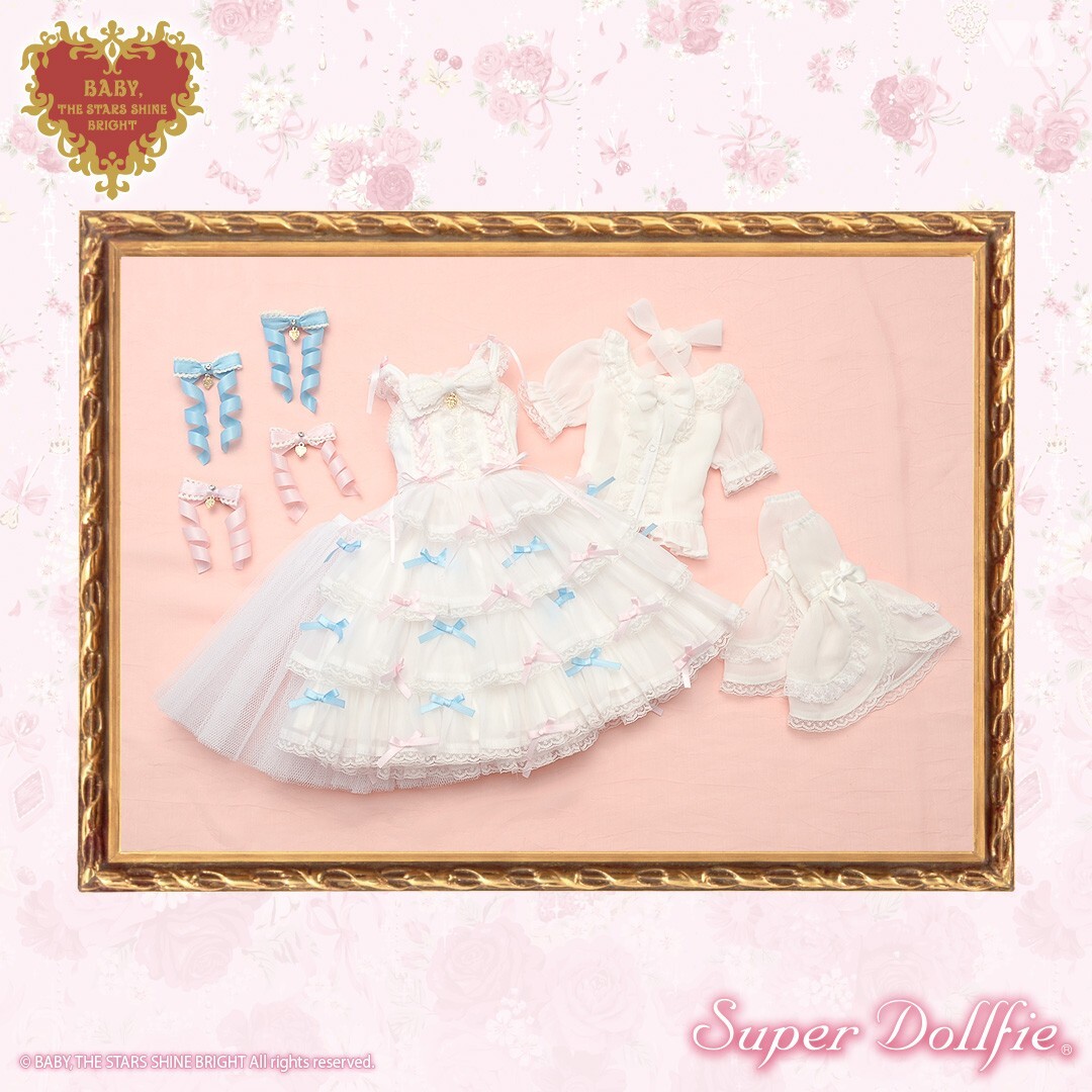 ワンピース mi BABY Eternal Ribbon Feathery jsk Eternal Ribbon Feathery JSK (2025) by Baby, the Stars Shine
