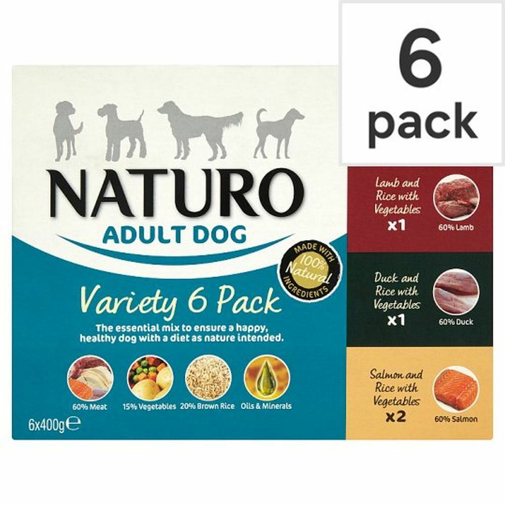 naturo salmon dog food