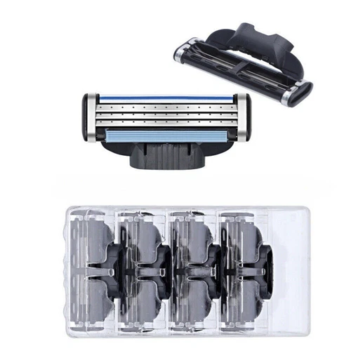 Razor blade black, razor blades for Gillette Mach 3 without original packaging, 16 pieces blades - Picture 7 of 7