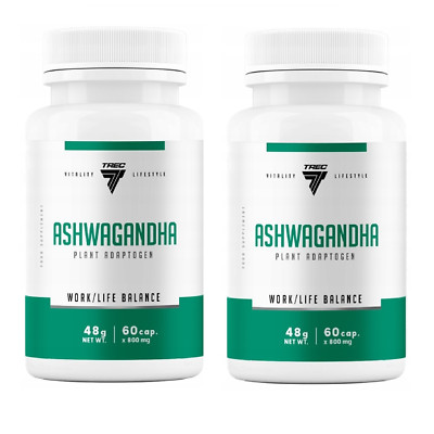 ASHWAGANDHA - 60-120 Capsules - Immune Libido Level Support Fight Anxiety Stress