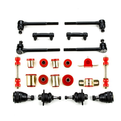 Red Poly Front End Suspension Rebuild Kit Fits 1974-1977 Chevrolet Monte Carlo E - Foto 12
