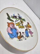Vintage Hee Haw  Rare Collectors Plate Porcelain CMT