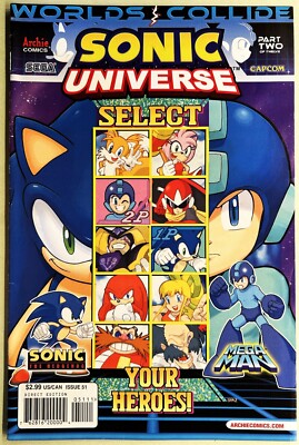 SONIC UNIVERSE Comic #51 June 2013 WORLDS COLLIDE 2 of 12 Bagged & Boarded VF