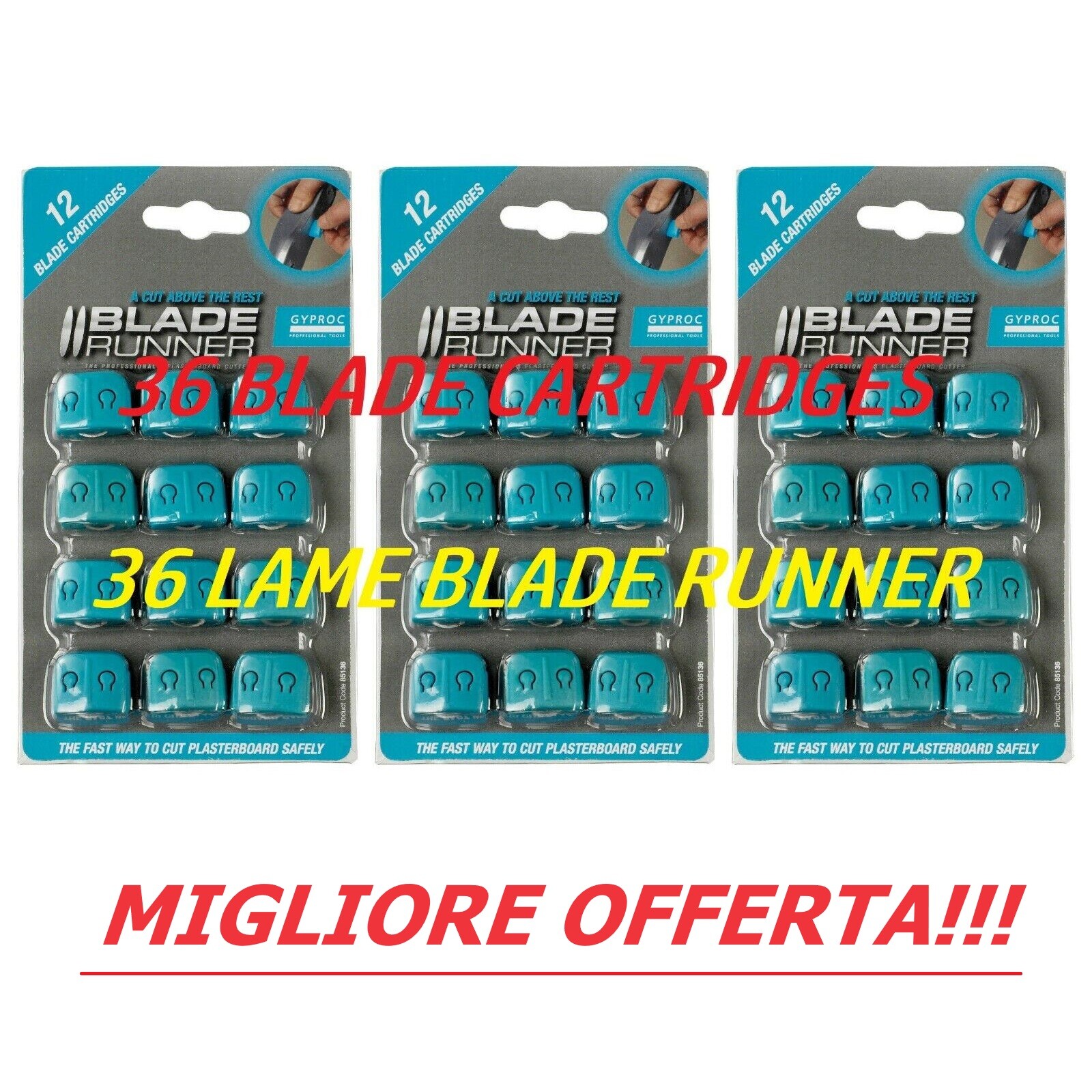 36 Lame circolari di ricambio per Bladerunner - OFFERTA