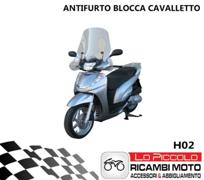 PER HONDA SH 300 2007 2008 BLOCCA CAVALLETTO PUSH E BLOCK ANTIFURTO  MECCANICO
