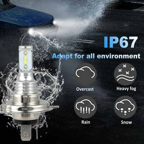 For HONDA CIVIC 1992-2003 6000K bright LED Headlight Bulbs High/ Low Beam Kit US - Picture 7 of 16