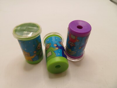 LOT OF 3  Teletubbies TELESCOPE KALIESCOPES    1  1/2 INCHES