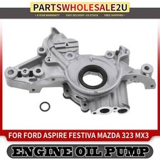 Engine Oil Pump For Ford Festiva Aspire Mazda Mx-3 323 1.3l 1.6l Sohc Aluminum