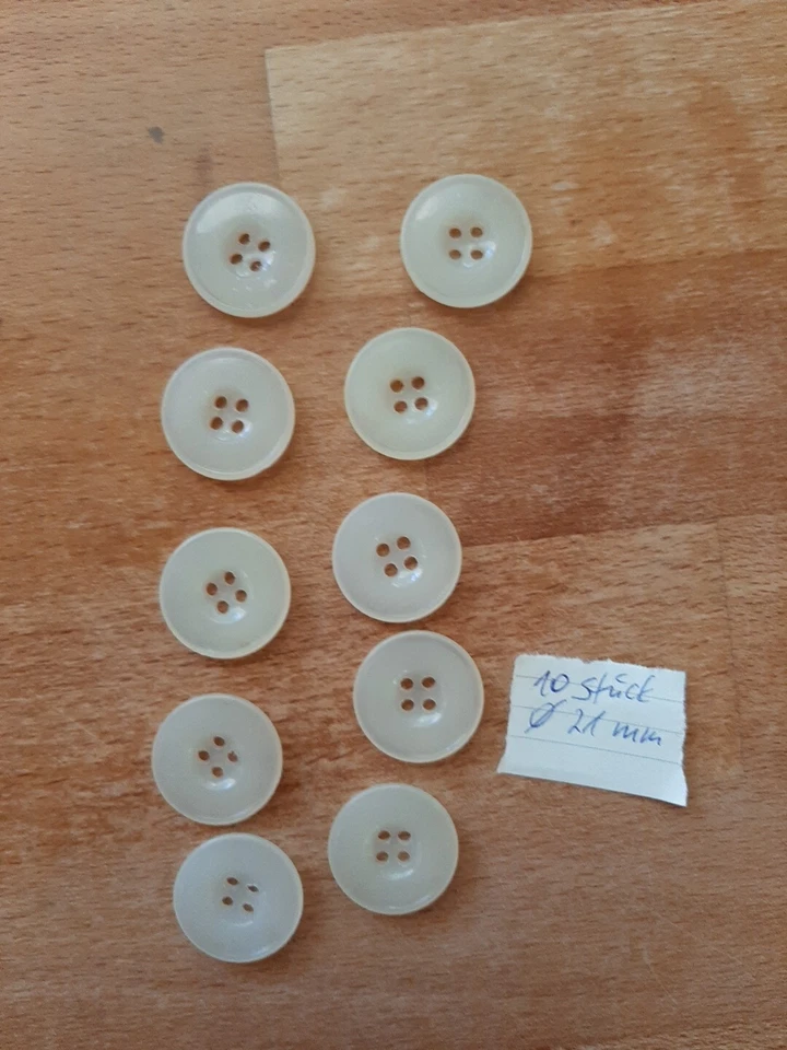 4-Loch Knöpfe für Hemden, Blusen usw. - Bild 2 von 4