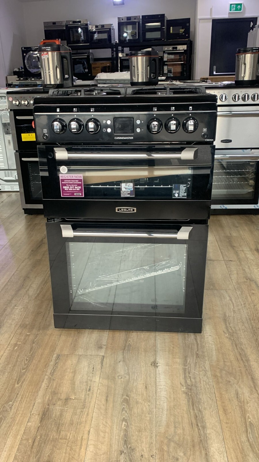 LEISURE CS60GAK 60 cm Gas Cooker Black eBay