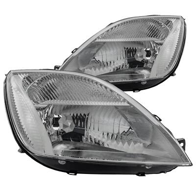 Halogen Scheinwerfer Set für FORD FIESTA 02 Bj. 11/01-09/05 H4 mit Motor 1327274