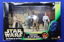 Vintage Star Wars The Power of The Force Purchase of the Droids 1997 3 Piece Set
