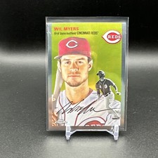 2023 Chrome Platinum Anniversary Base #208 Wil Myers  - Cincinnati Reds