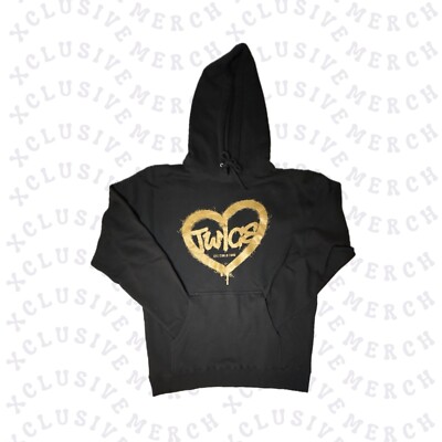 TWICE: Ready to Be US Tour 2023— RARE / SOLD OUT Heart Hoodie