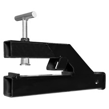 Clamp-on Trailer Hitch For Tractor 2 Ball Mount Adapter Wdeere Bobcat Bucket