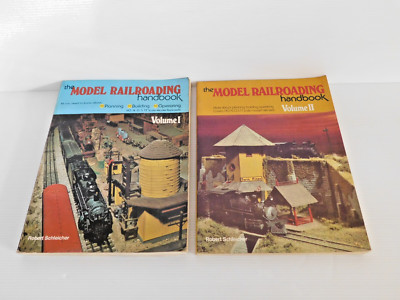 (2) The Model Railroading Handbooks, Vol 1 & 2 Schleicher PB's 1970's