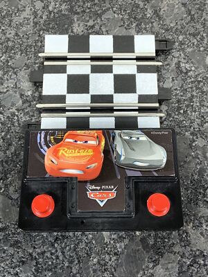 Disney Pixar Cars 3 Slot Racing System 1:43 Battery Pack Start Finish Line MINT