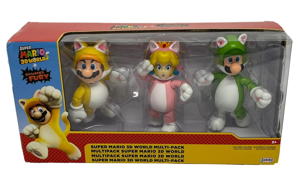 Jakks 4 Nintendo Super Mario 3D World: Bowser's Fury 2021 CAT MARIO ONLY