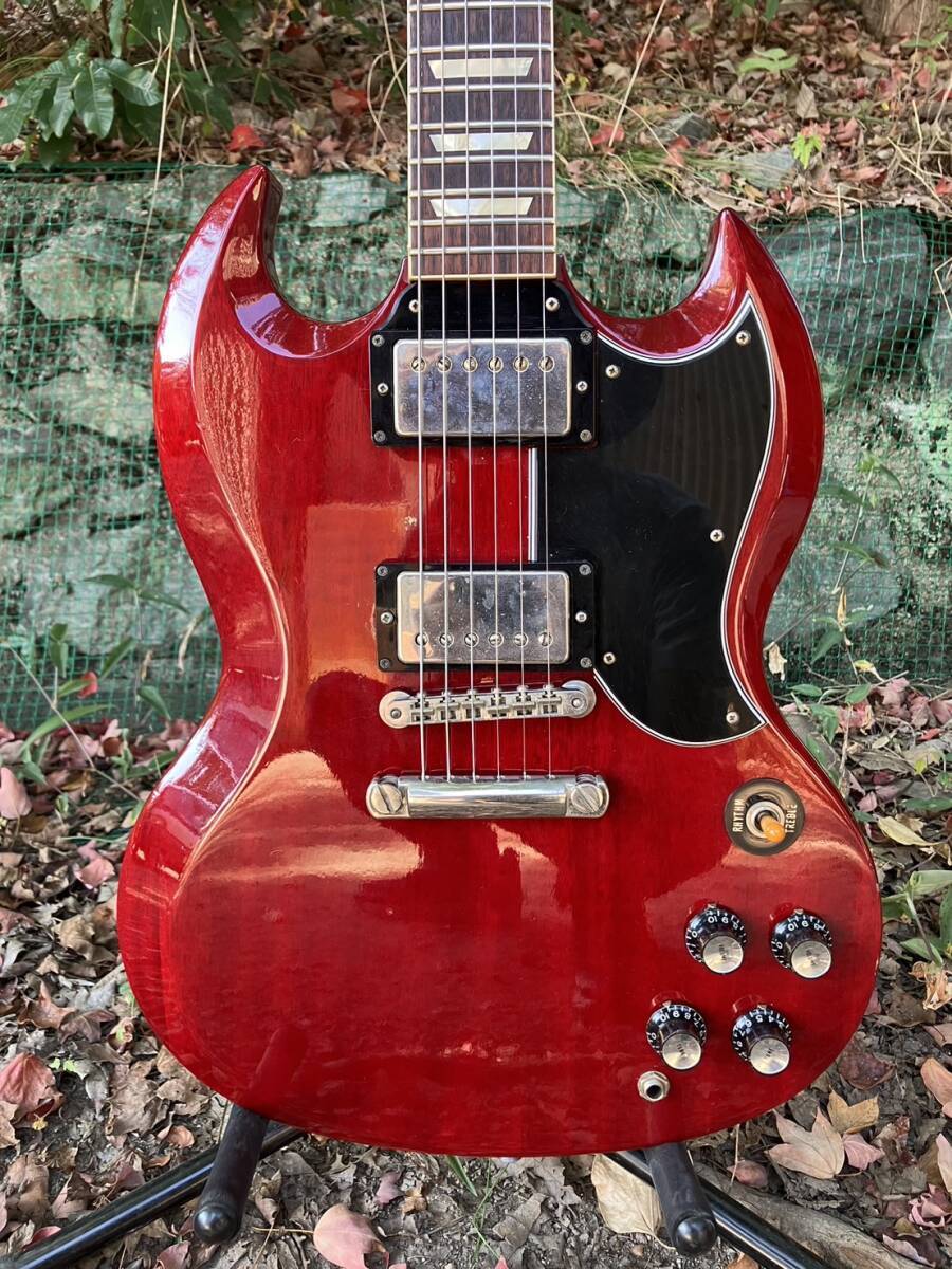Electric Guitar Greco SS63-60 SG Type Red 1988 O-cut Logo | eBay