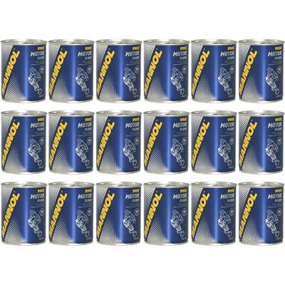 18x300ml Original MANNOL Motorspülung 9900 Motor Flush