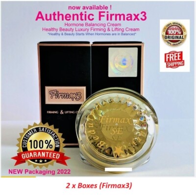2x Boxes Firmax3 Cream Hormones Therapy Firming Lifting Anti Aging FREE SHIPPING
