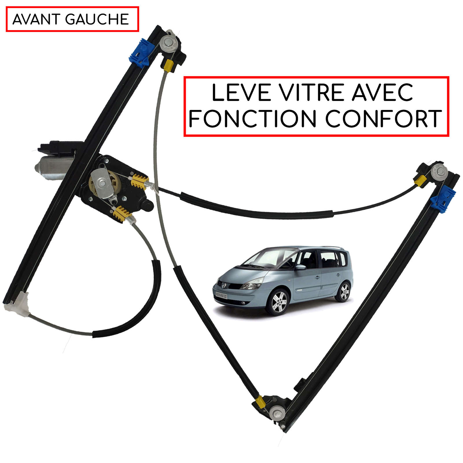 Electric Window Lift Mechanism Av Left Driver LHD Intended for Space 4