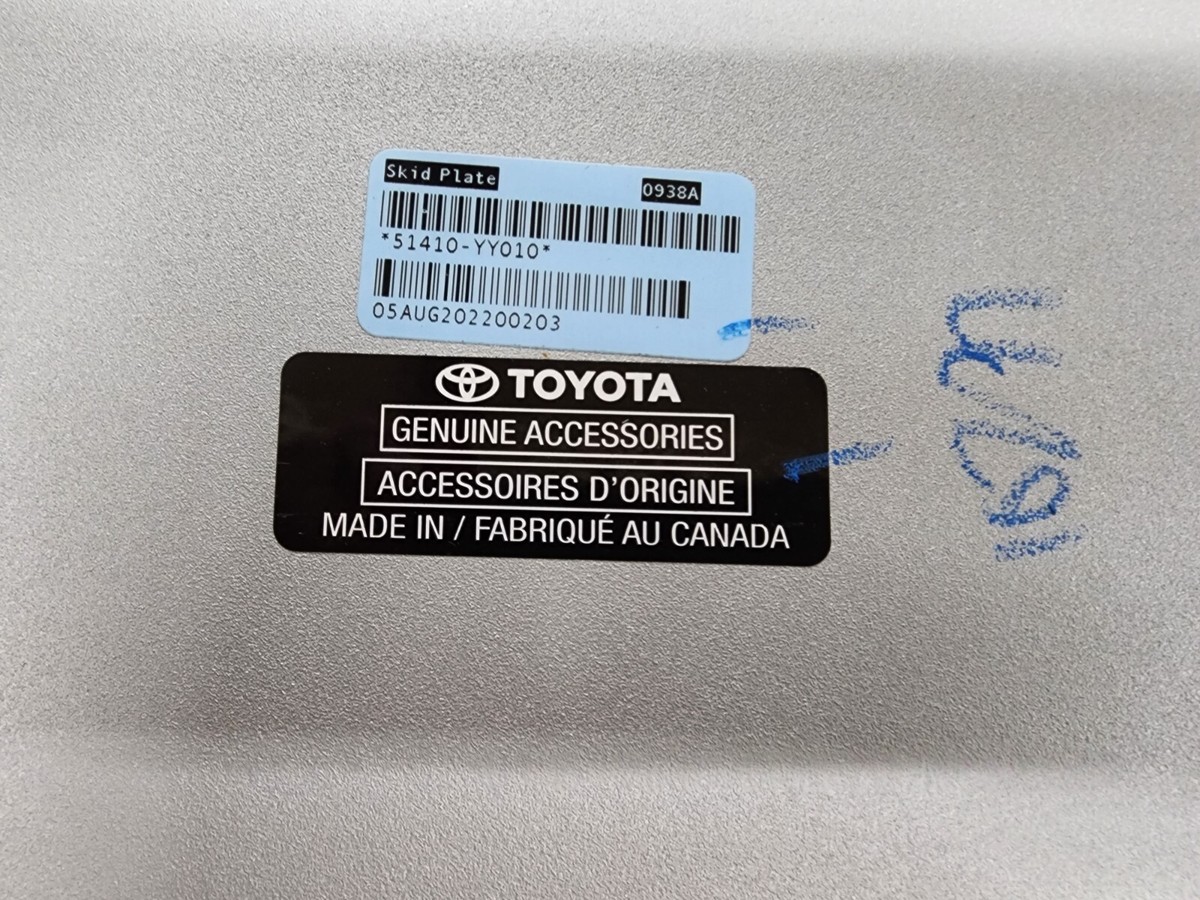 2022-2024 TOYOTA TUNDRA TRD PRO FRONT SKID PLATE GENUINE OEM NEW
