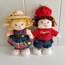 Vintage 2000 Campbell's Soup Kids 8"  9" Tall