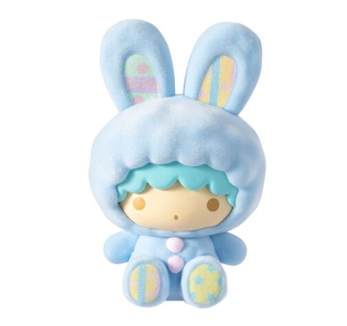 サンリオ　フィギュア　リトルツインスターズ　海外限定 MINISO×サンリオ Miniso x Sanrio Characters Rabbit Flocked 3.5” Figure Little