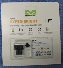 Meprolight ML-41770 Orange Hyper-Bright Night Sight for S&W M&P Shield, Plus,2.0