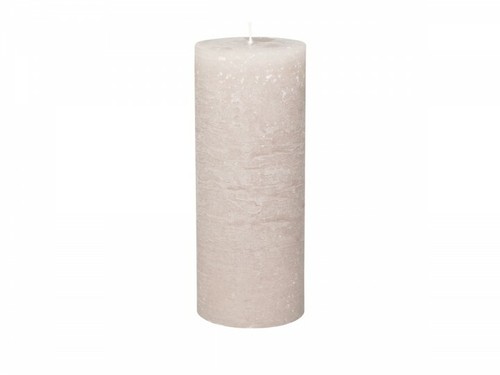 Dusky Pink Pillar Candles, Light Rose Rustic Chunky Church Candle, 9 Sizes - Picture 8 of 11