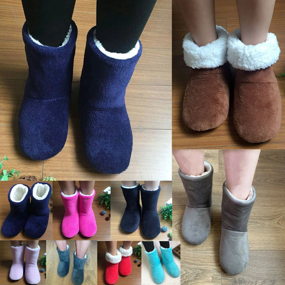 Ladies boot hot sale type slippers