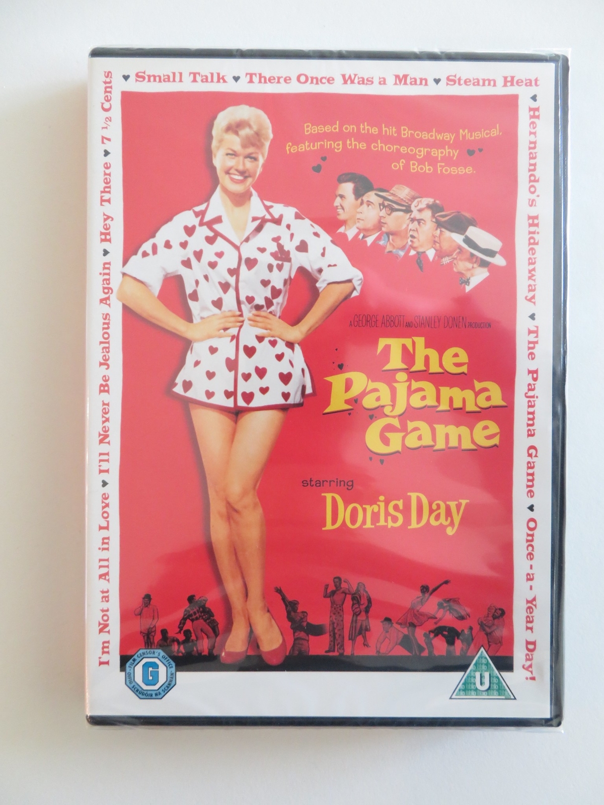 THE PAJAMA GAME (DVD) DORIS DAY JOHN RAITT 1957 REGION 2