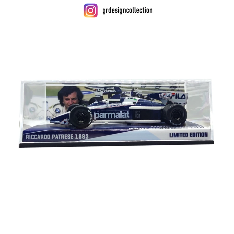 Riccardo Patrese - Brabham BT52B - F1 Winner RSA GP 1983 / Altaya - IXO / 1:43 - Immagine 2 di 4