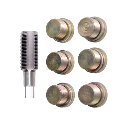 Oil Pan Drain Nut Sump Drain Plug Thread Repair Tool Kit M13 M15 M17 M20 M220muZ