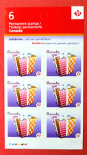 Canada Stamp 2435a (BK446)  Celebration  Booklet Pane of 6 MNH 2011